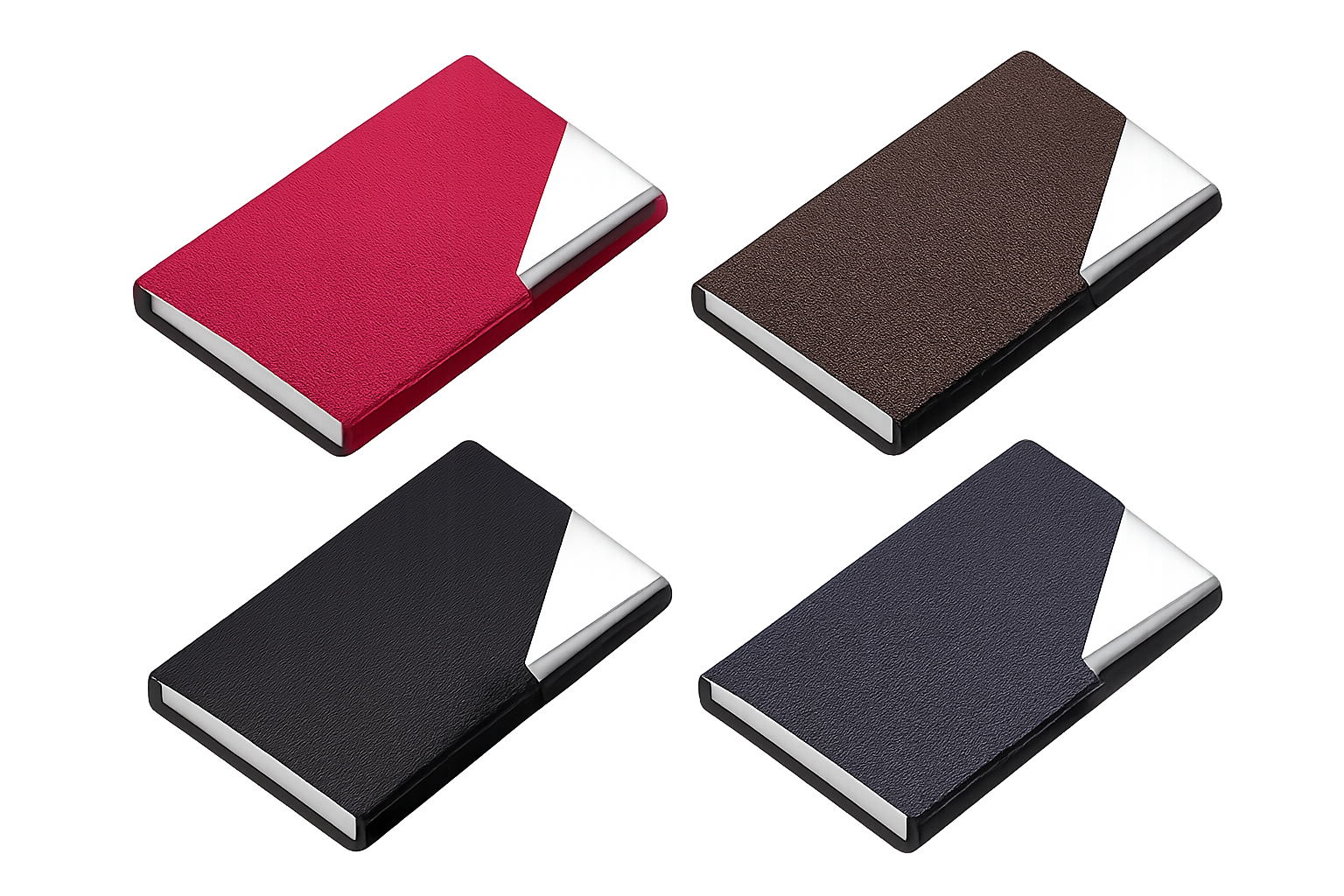 Structured desk card holder
